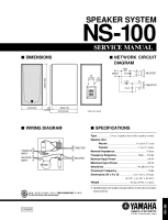 Yamaha NS-100-Service-Manual 